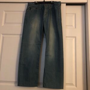 Armani Exchange men’s light wash jeans